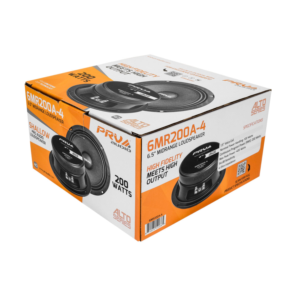 PRV 6MR200A-4 Midrange PRV Audio