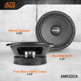 PRV Audio 6MR200A 6.5 Inch Midrange Speaker 8 Ohm