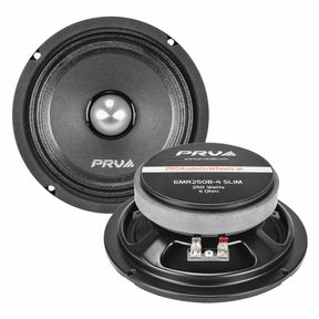 PRV 6MR250B-4 SLIM Midrange PRV Audio