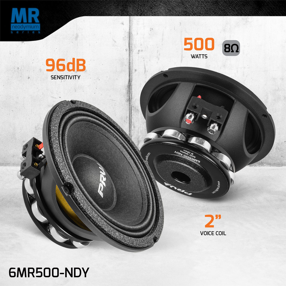 PRV 6MR500-NDY Midrange PRV Audio
