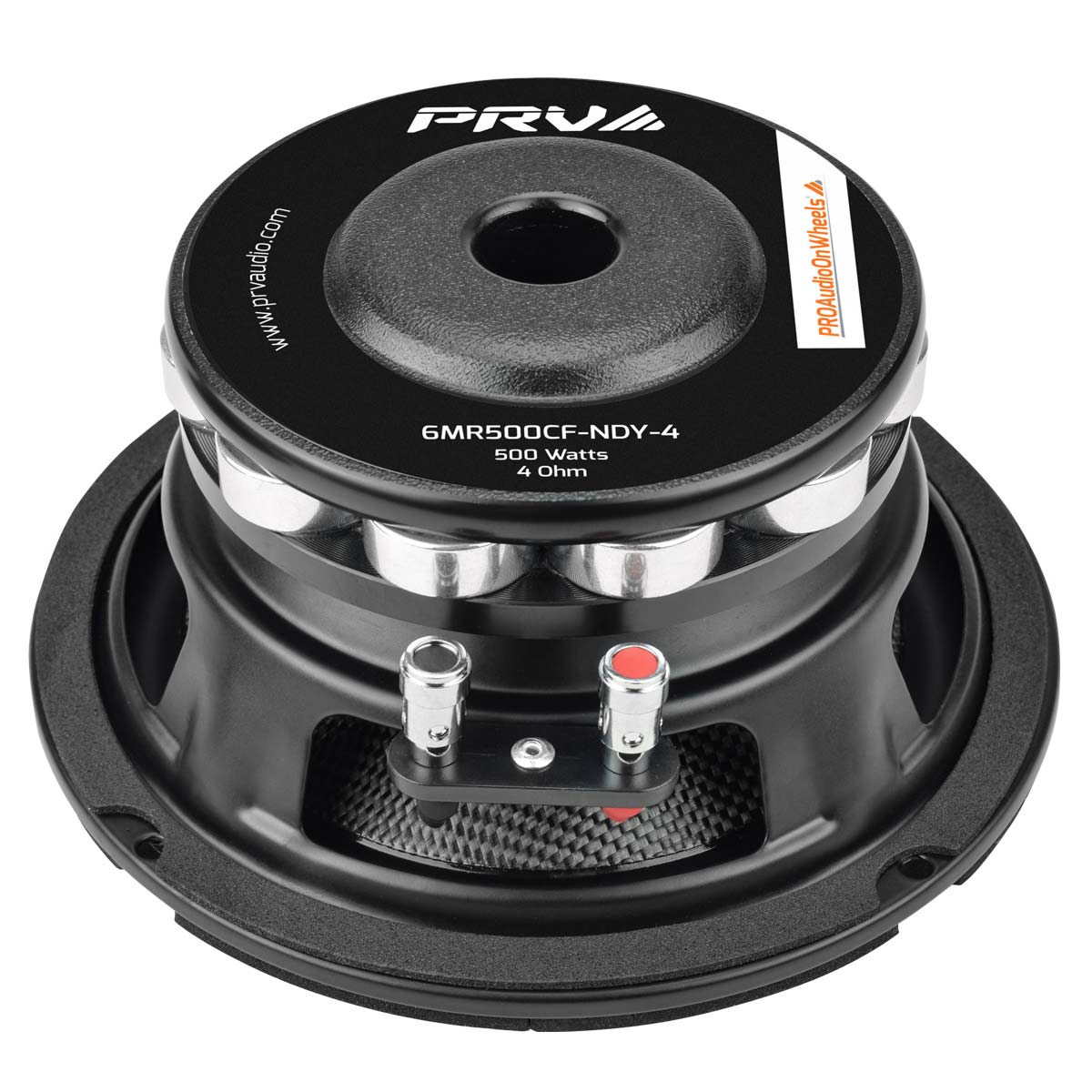 PRV Audio 6MR500CF-NDY-4 6.5-inch Neodymium Midrange Speaker 500w Pair