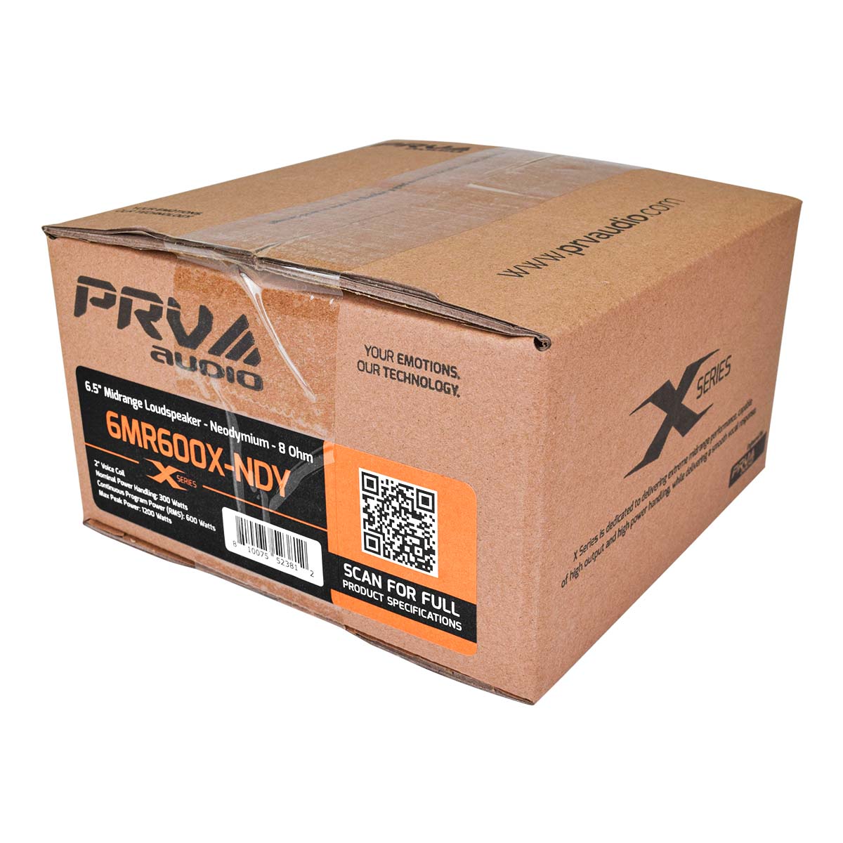 PRV Audio 6MR600X-NDY 6.5-inch Neodymium Midrange Loudspeaker 8 Ohm