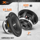 PRV Audio 6MR600X-NDY 6.5-inch Neodymium Midrange Loudspeaker 8 Ohm