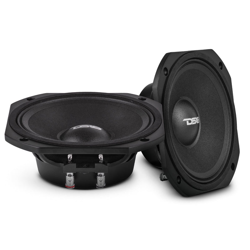 PRO 6.5” Slim Professional Mid-Range Speaker With Neodymium Magnet 180 Watts Rms 8-Ohm - Recommended for Dome and Diffuser Horn (LA)