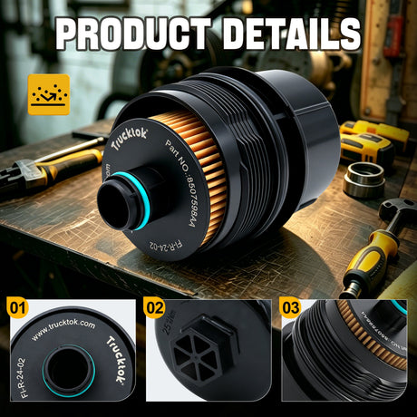 Trucktok 2020-2023 3.0L Ram 1500 Ecodiesel Oil Filter Replaces 68507598AA TruckTok