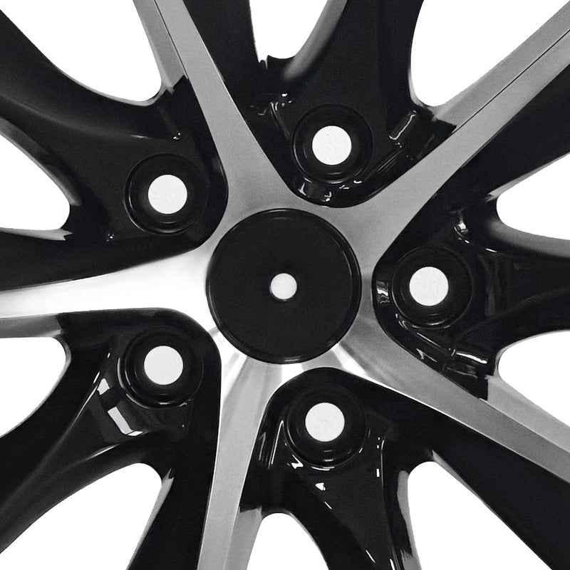 Tesla Wheels 4pcs Model Y 3 Rims 20x7.5" pcd 5x114.3mm Black Machine Face