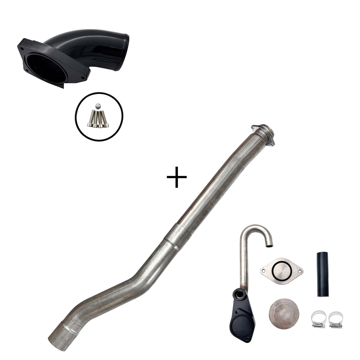 Trucktok 2003-2007 6.0L Ford Powerstroke DPF/EGR/CCV/Up pipe kit TruckTok