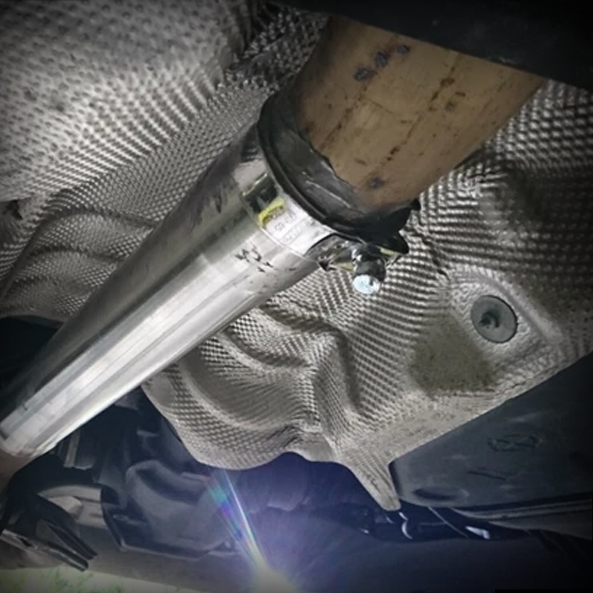 Trucktok 4" Straight Exhaust Pipe 30" Length for Diesel Exhaust Pipe Universal TruckTok