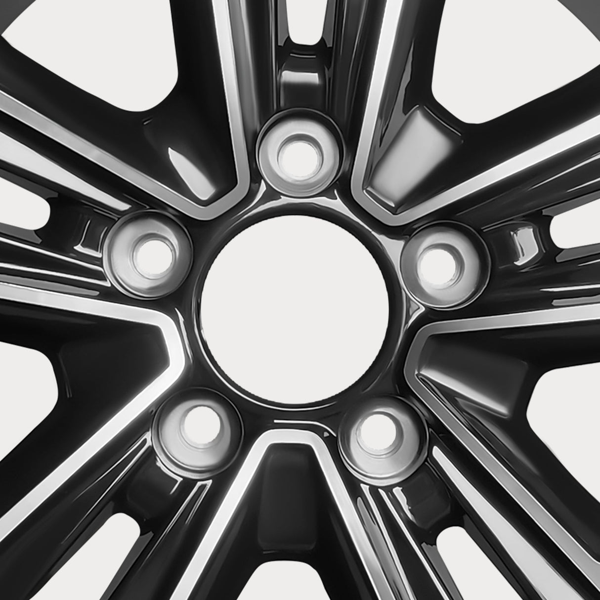 21x8.5 5x150 Black Machine Face 1 pcs Wheels That Fits Lexus LX