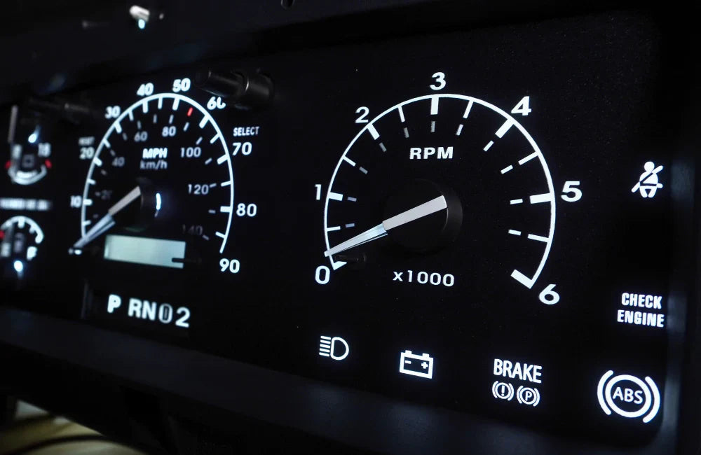 92-96 Cluster Faceplate Kit - XLT Original - Gas Chinook Auto