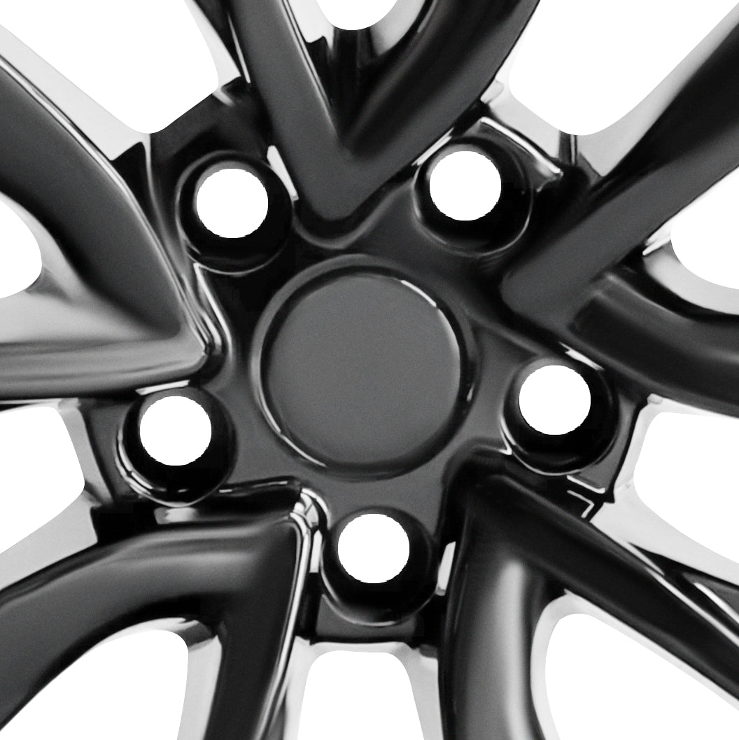 19x8.5" 5x114.3mm Hyper Black 1 pc Wheels For Tesla Wheels Models Y X S 3