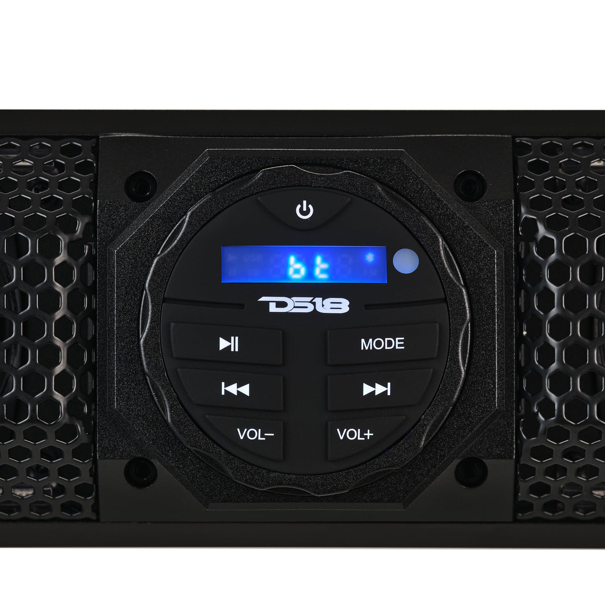 26" Marine Amplified Soundbar with Bluetooth USB & RGB Lighting 6 Speakers 600 Watts