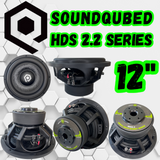 SOUNDQUBED 12" HDS 2.2 Series Subwoofer