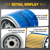 Trucktok 2020-2026 Silverado Sierra 6.6L Duramax Oil Filter Replaces PF26 12684038 TruckTok