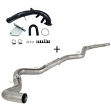 TruckTok 2007.5-2010 6.6L Duramax LMM 4"/5"  Dp-back DPF pipe & EGR delete kit TruckTok