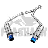 Catback Exhaust System For 2006-2013 Lexus IS250 IS350 V6 Sedan w/ Burnt Tip Flashark