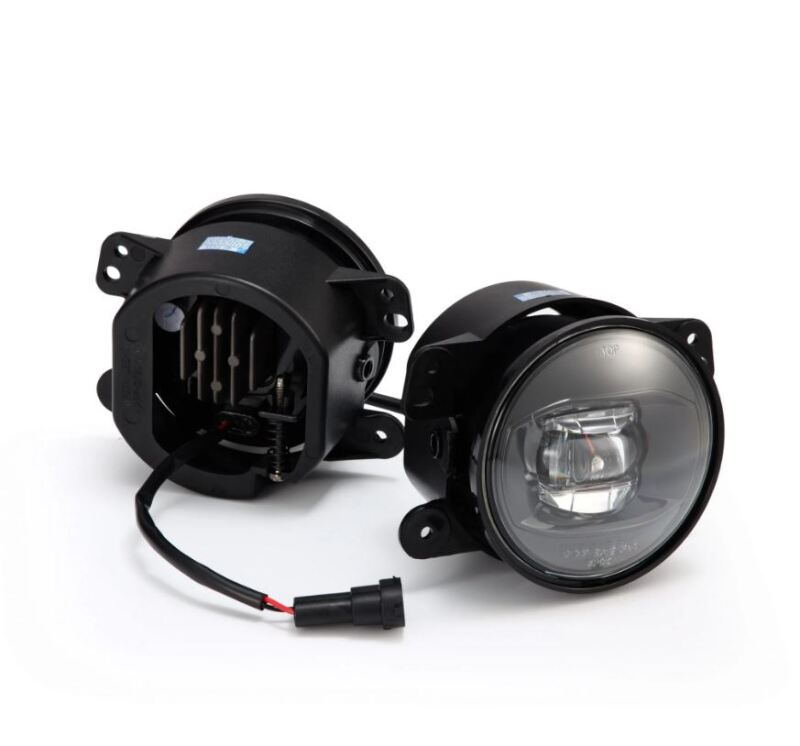 AlphaRex DoubleTap Dual Color LED Projector Fog Lights White and Amber | '18-Current JL Wrangler / '20-Current JT Gladiator