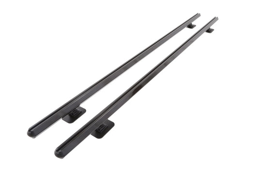 Deezee 2003-23 Dodge/Ram Ram Hex Series Side Rails - Gloss Black 8Ft Bed