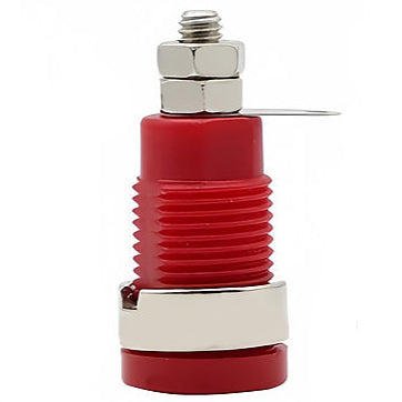 Durable Panel Mount Adapter: 4mm Banana Female Jack Socket Connector TekShack