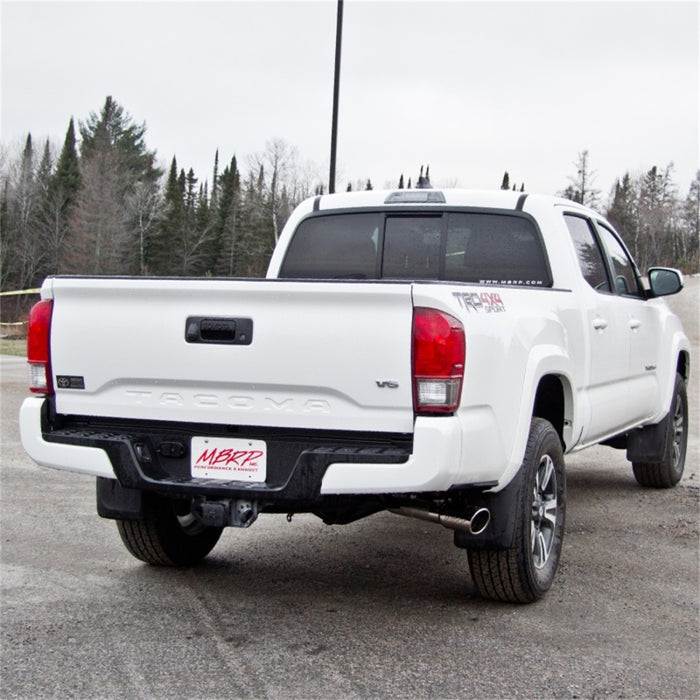 Système d'échappement MBRP 2016 Toyota Tacoma 3.5L Cat Back Single Side Exit T409