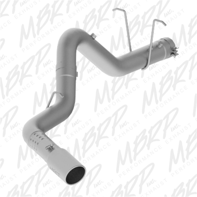 Système d'échappement simple face en aluminium avec filtre arrière de 4 pouces MBRP 11 Chev/GMC 2500/3500