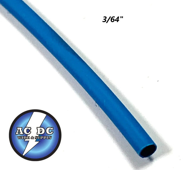 3/64" 10' Heat Shrink Tubing Heat Shrink Tube - 2:1 ratio you choose color. acdcwireandsupply