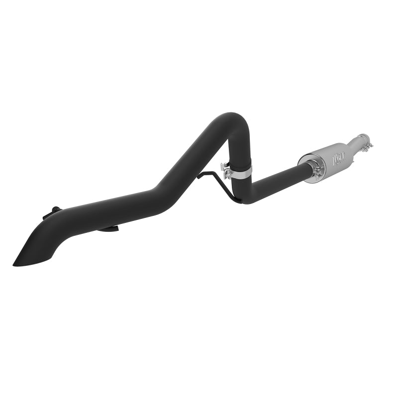 MBRP 2007-2009 Jeep Wrangler (JK) 3.8L V6 4 dr Off-Road Tail Pipe Muffler before Axle