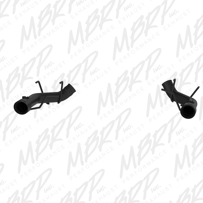 Suppression du silencieux arrière à double essieu de 3 pouces pour Ford Mustang GT 2011-2014 MBRP - Noir