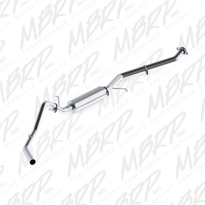 Échappement simple face AL P Series pour Chev/GMC 1500 Classic 4.8/5.3L EC/CC-SB Cat Back 2003-2007