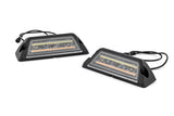 Rough Country 6-Inch Angled LED Light Pods White/Amber Pair