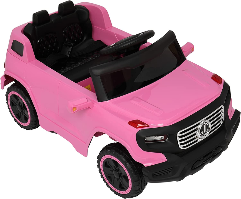 6V Battery-Powered Electric Ride-On Truck for Kids with Remote Control