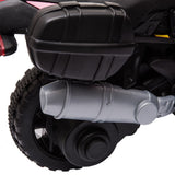 6V Battery Powered Kids Electric Motorcycle Ride-On Toy with Music
