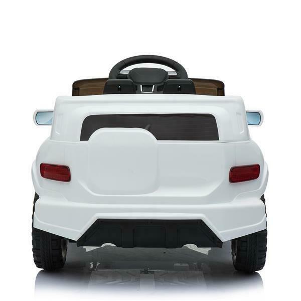 6V Battery-Powered Ride-On Car with Music, Lights, Remote Control, and Safety Features for Kids