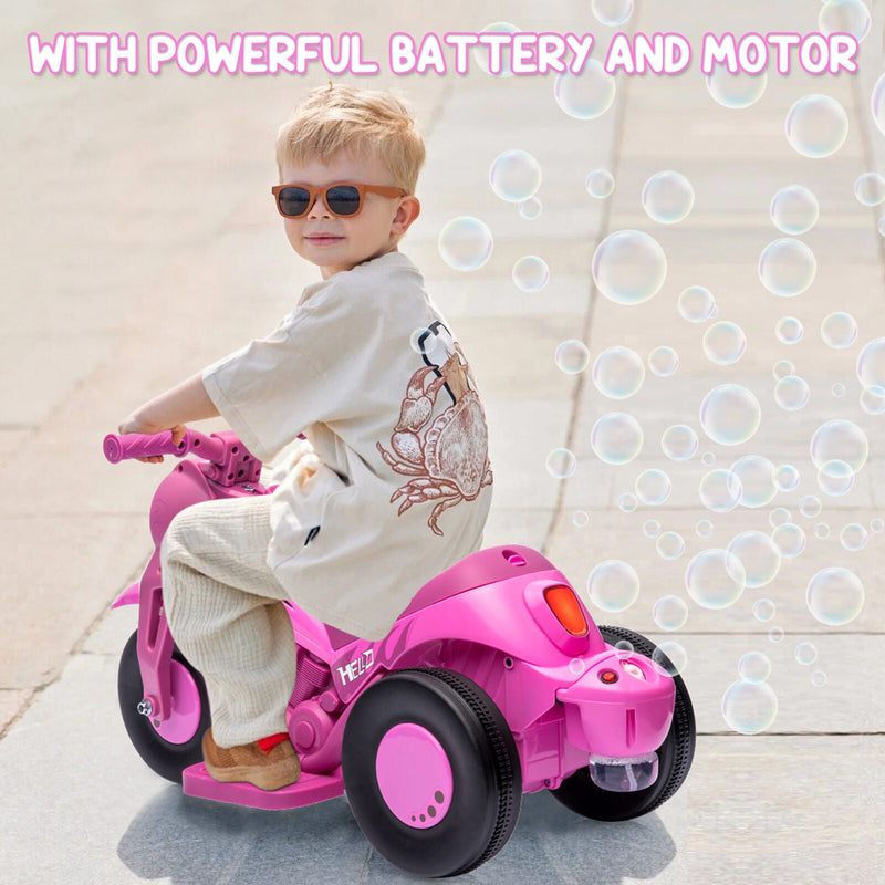 6V Battery Powered Ride On Motorbike Toy for Kids - Perfect for Boys and Girls!