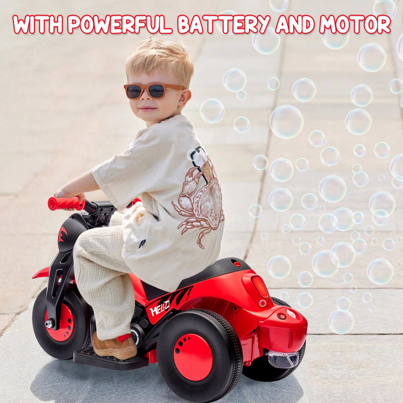 6V Battery Powered Ride On Motorbike Toy for Kids - Perfect for Boys and Girls!