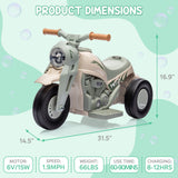 6V Battery Powered Ride On Motorbike Toy for Kids - Perfect for Boys and Girls!