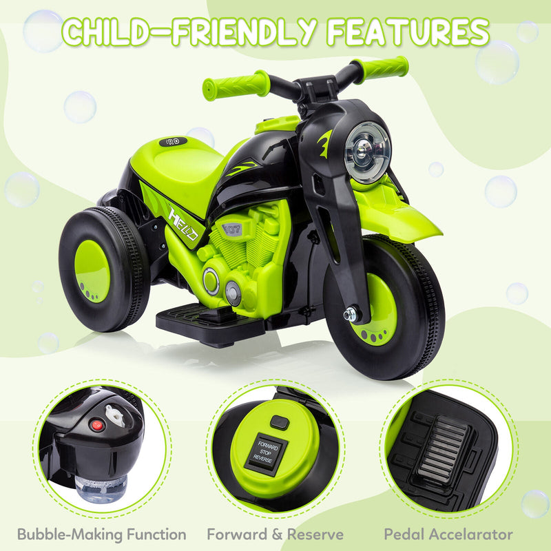 6V Battery Powered Ride On Motorbike Toy for Kids - Perfect for Boys and Girls!