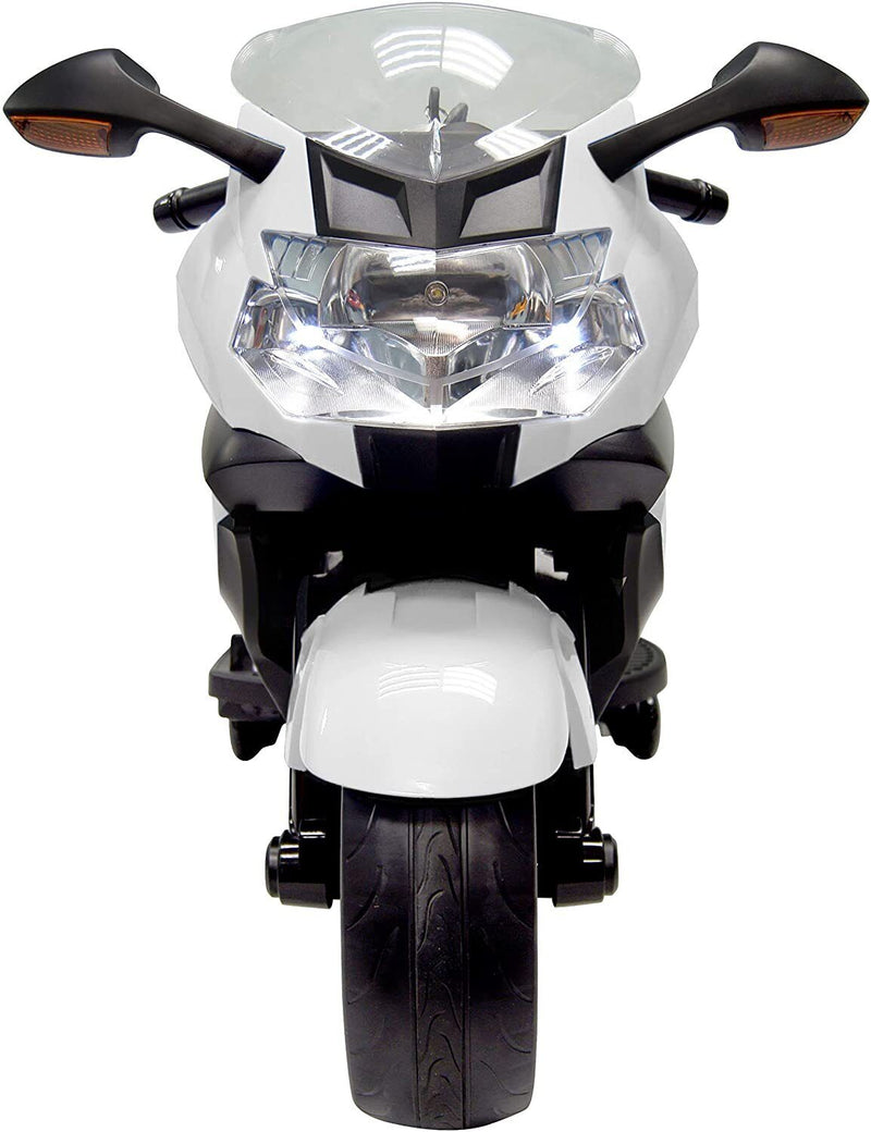6V BMW R1200RT Kids Ride On Motorcycle - White