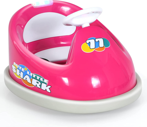 6V Bumper Car Electric Ride-On for Kids with 2 Driving Modes and 360 Degree Rotation