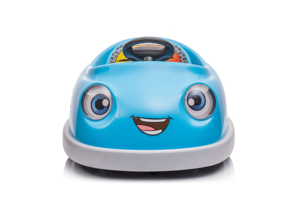 6V Dual Drive Electric Ride-On Car with USB, Bluetooth, and Rocking Horse Mode