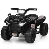 6V Electric Kids ATV Quad Ride On Car with LED Lights, MP3 Player, and Realistic Design - Perfect Gift for Toddlers