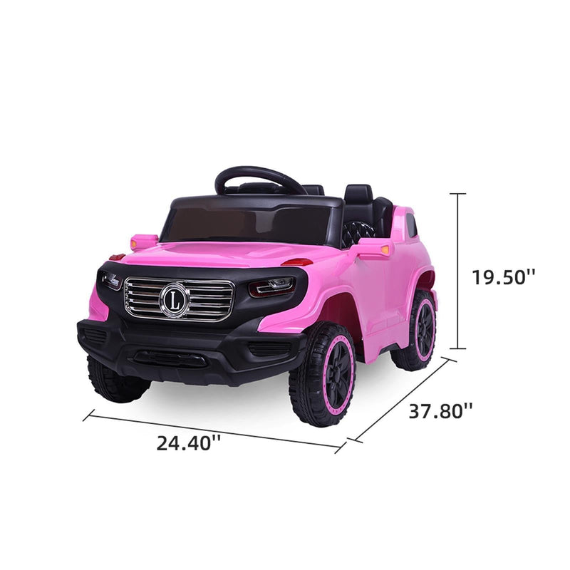 6V Electric Kids Ride On Car Truck with Remote Control and 3 Speeds