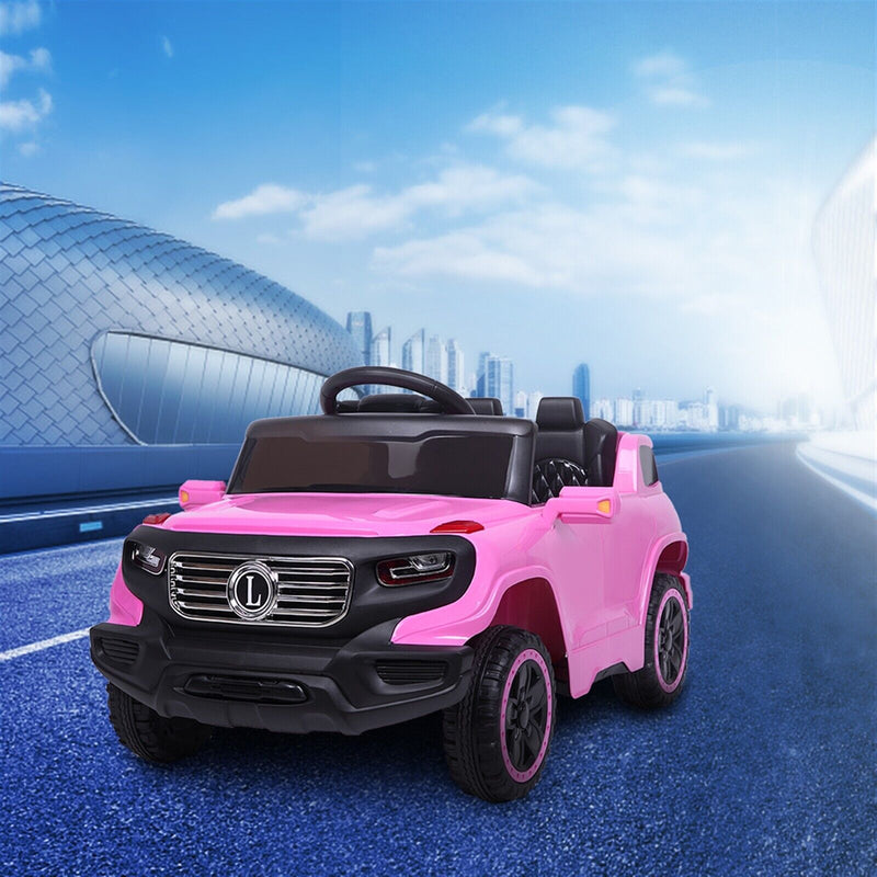 6V Electric Kids Ride-On Truck with Remote Control and 3 Speed Options