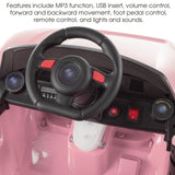 6V Electric Remote Control Sports Car Toy with Rechargeable Battery