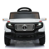 6V Electric Ride-On Car for Kids with 3 Speeds, Lights, and Remote Control