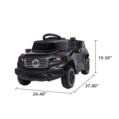 6V Electric Ride-On Car for Kids with MP3, Lights, and Remote Control - 3 Modes