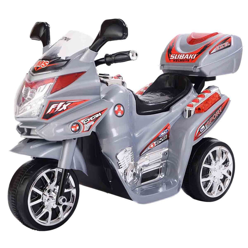 6V Electric Toy Motorcycle for Kids - Battery Powered 3 Wheel Ride On Car