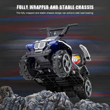 6V Kids Electric ATV 4-Wheeler Car Toy with LED Headlights and Bluetooth Connectivity