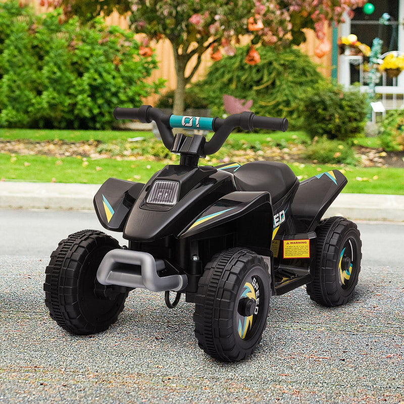 6V Kids Electric ATV 4-Wheeler Quad Toy with Forward and Reverse Function