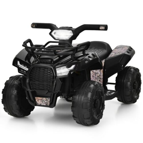 6V Kids Electric ATV Quad with LED Light and MP3 Player